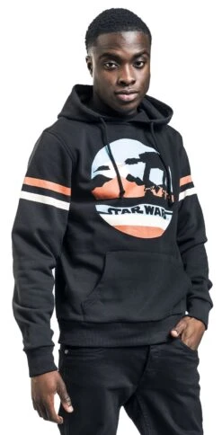 "Planet Scarif" Hooded Sweater Black By Star Wars -Fashionable Men's Clothing Store 535344wa