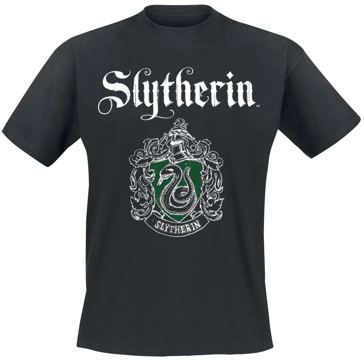 "Slytherin - Crest" T-Shirt Black By Harry Potter 3 "Slytherin - Crest" T-Shirt Black By Harry Potter