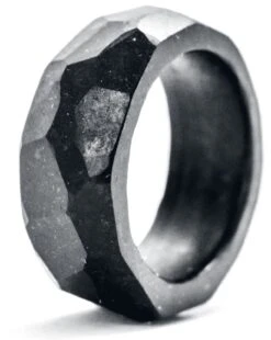 "Stonering" Ring Black By Rockers -Fashionable Men's Clothing Store 535917a3