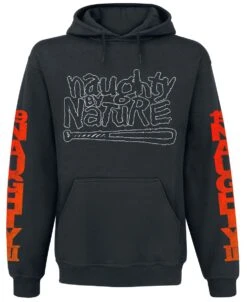"Hip Hop Hooray" Hooded Sweater Black By Naughty By Nature