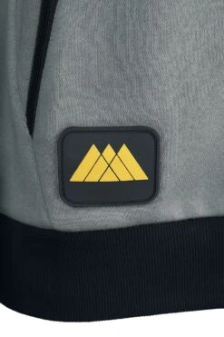 "Warlock" Hooded Zip Black-grey By Destiny -Fashionable Men's Clothing Store 536411d2