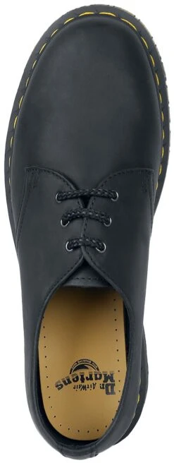 "1461 Pascal - Black Waxed Full Grain" Lace-up Shoe Black By Dr. Martens 13 "1461 Pascal - Black Waxed Full Grain" Lace-up Shoe Black By Dr. Martens -Fashionable Men's Clothing Store 536645a5