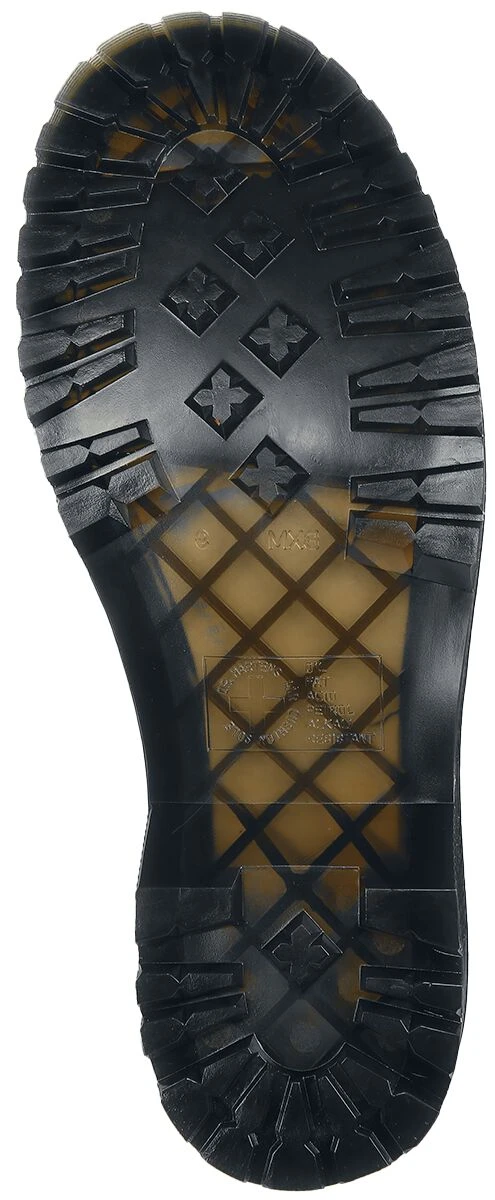 "1461 Pascal - Black Waxed Full Grain" Lace-up Shoe Black By Dr. Martens 8 "1461 Pascal - Black Waxed Full Grain" Lace-up Shoe Black By Dr. Martens - Image 6