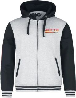 "Back To The Future - Logo" Hooded Zip Multicolour By Back To The Future