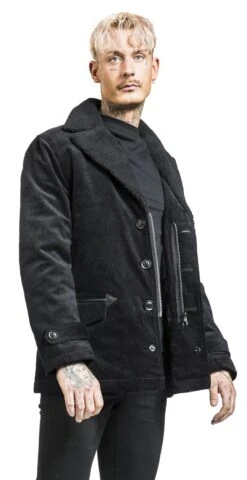 "Carl Coat" Winter Jacket Black By Chet Rock 12 "Carl Coat" Winter Jacket Black By Chet Rock -Fashionable Men's Clothing Store 537070wa