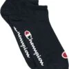 "Champion Innerwear - Three-pack Of Trainer Socks" Socks Black By Champion -Fashionable Men's Clothing Store 537151a