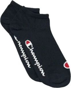 "Champion Innerwear - Three-pack Of Trainer Socks" Socks Black By Champion
