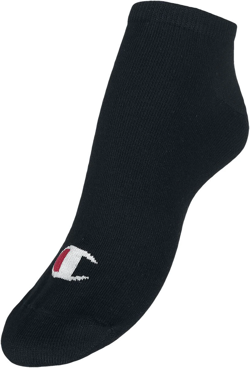 "Champion Innerwear - Three-pack Of Trainer Socks" Socks Black By Champion 4 "Champion Innerwear - Three-pack Of Trainer Socks" Socks Black By Champion - Image 2