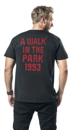"Survival Tour" T-Shirt Black By Jurassic Park -Fashionable Men's Clothing Store 537667wb
