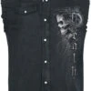 "Death Forever" Vest Black By Spiral -Fashionable Men's Clothing Store 538013a