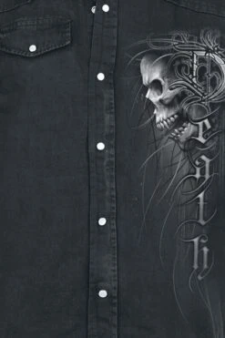 "Death Forever" Vest Black By Spiral -Fashionable Men's Clothing Store 538013d