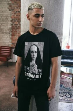 "Bad Habit T-shirt" T-Shirt Black By Mister Tee -Fashionable Men's Clothing Store 538179wa