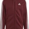 "M 3S FL FZ HD" Hooded Zip Burgundy By Adidas -Fashionable Men's Clothing Store 538561a