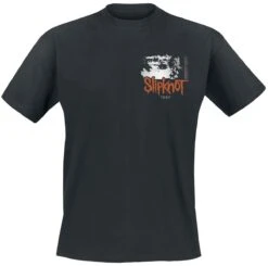 "The End, So Far Tracklist" T-Shirt Black By Slipknot