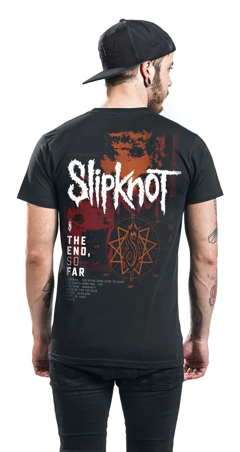 "The End, So Far Tracklist" T-Shirt Black By Slipknot 7 "The End, So Far Tracklist" T-Shirt Black By Slipknot - Image 5