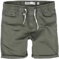 "Cayson" Shorts Olive By Indicode