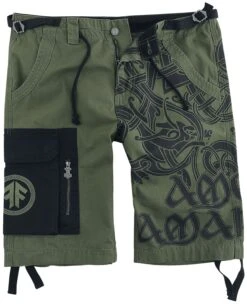 "EMP Signature Collection" Shorts Olive-black By Amon Amarth