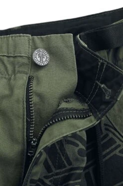 "EMP Signature Collection" Shorts Olive-black By Amon Amarth -Fashionable Men's Clothing Store 539492d2