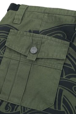 "EMP Signature Collection" Shorts Olive-black By Amon Amarth -Fashionable Men's Clothing Store 539492d4