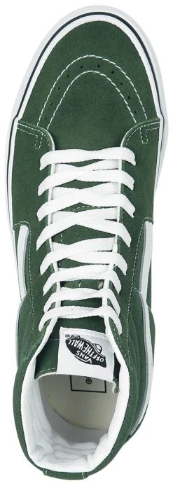 "SK8-HI - Greener Pastures" Sneakers High Green By Vans -Fashionable Men's Clothing Store 540227a5