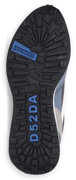 "Blue Soft-air Trainers" Sneakers Blue-white By Dockers By Gerli -Fashionable Men's Clothing Store 540475a6