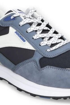 "Blue Soft-air Trainers" Sneakers Blue-white By Dockers By Gerli -Fashionable Men's Clothing Store 540475d