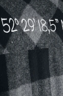 "Lumber Jacket With Hood" Between-seasons Jacket Black-grey By RED By EMP -Fashionable Men's Clothing Store 542601d3