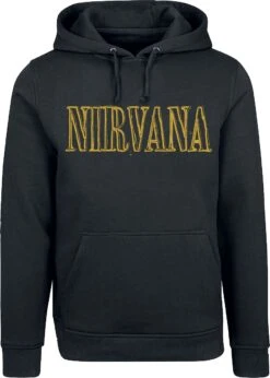"Serve The Servants" Hooded Sweater Black By Nirvana