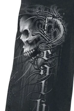 "Death Forever" Shorts Black By Spiral -Fashionable Men's Clothing Store 549066d