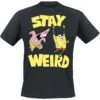 "Stay Weird" T-Shirt Black By SpongeBob SquarePants 2 "Stay Weird" T-Shirt Black By SpongeBob SquarePants -Fashionable Men's Clothing Store 549537a