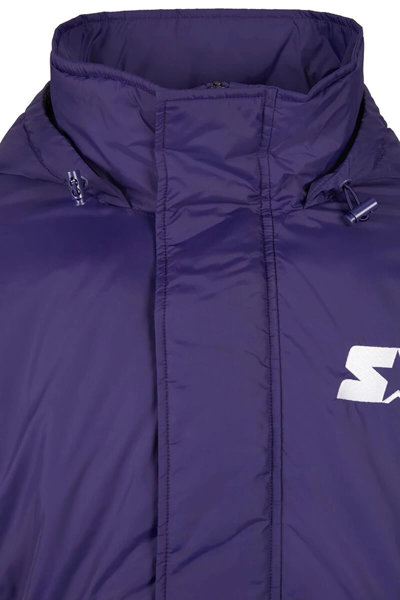 "Starter Colour Block Half-zip Retro Jacket" Between-seasons Jacket Lilac By Starter 5 "Starter Colour Block Half-zip Retro Jacket" Between-seasons Jacket Lilac By Starter - Image 3