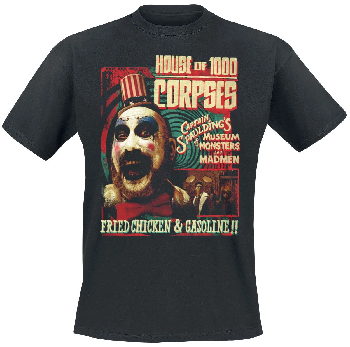 "Captain Spaulding Museum" T-Shirt Black By House Of 1000 Corpses 3 "Captain Spaulding Museum" T-Shirt Black By House Of 1000 Corpses