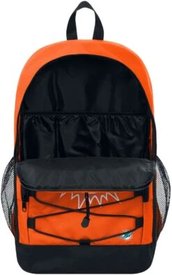 "Miami Dolphins" Backpack Petrol/orange/white By NFL -Fashionable Men's Clothing Store 550579d