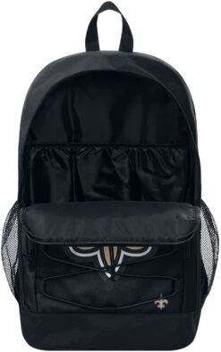 "New Orleans Saints" Backpack Black-gold By NFL -Fashionable Men's Clothing Store 550583d
