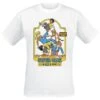 "Super Glue Is Not A Toy" T-Shirt White By Steven Rhodes -Fashionable Men's Clothing Store 551464a