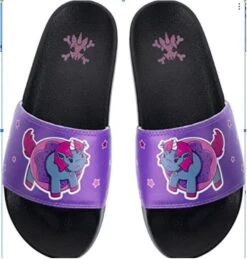 "Unicorn - Ruby" Slipper Multicolour By Corimori