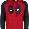 "Eyes" Hooded Sweater Red-black By Deadpool -Fashionable Men's Clothing Store 552392a