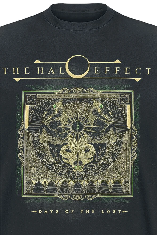 "Days Of The Lost" T-Shirt Black By The Halo Effect 5 "Days Of The Lost" T-Shirt Black By The Halo Effect - Image 3