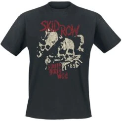 "Youth Gone Wild" T-Shirt Black By Skid Row