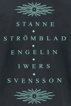 "Names" T-Shirt Black By The Halo Effect -Fashionable Men's Clothing Store 552860d