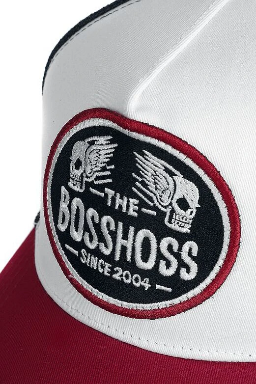 "Trucker Cap Flying Skull" Cap Blue-red-white By The BossHoss 6 "Trucker Cap Flying Skull" Cap Blue-red-white By The BossHoss - Image 4