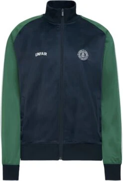 "Two Side Tracksuit Top" Tracksuit Top Navy-green By Unfair Athletics