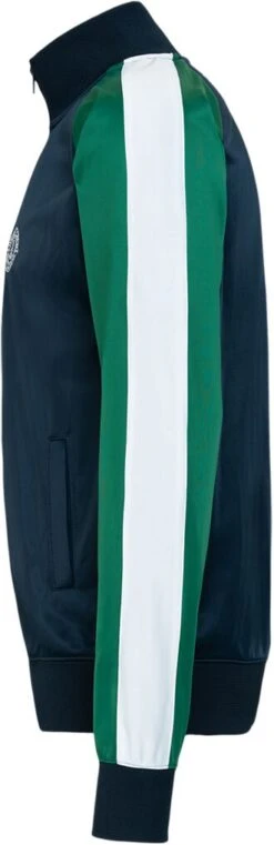 "Two Side Tracksuit Top" Tracksuit Top Navy-green By Unfair Athletics -Fashionable Men's Clothing Store 553313c