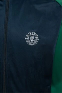 "Two Side Tracksuit Top" Tracksuit Top Navy-green By Unfair Athletics -Fashionable Men's Clothing Store 553313d