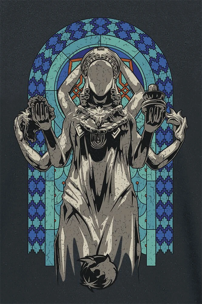 "Statue" T-Shirt Black By The Witcher 4 "Statue" T-Shirt Black By The Witcher - Image 2