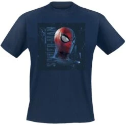 "Gamerverse - Shattered" T-Shirt Navy By Spider-Man