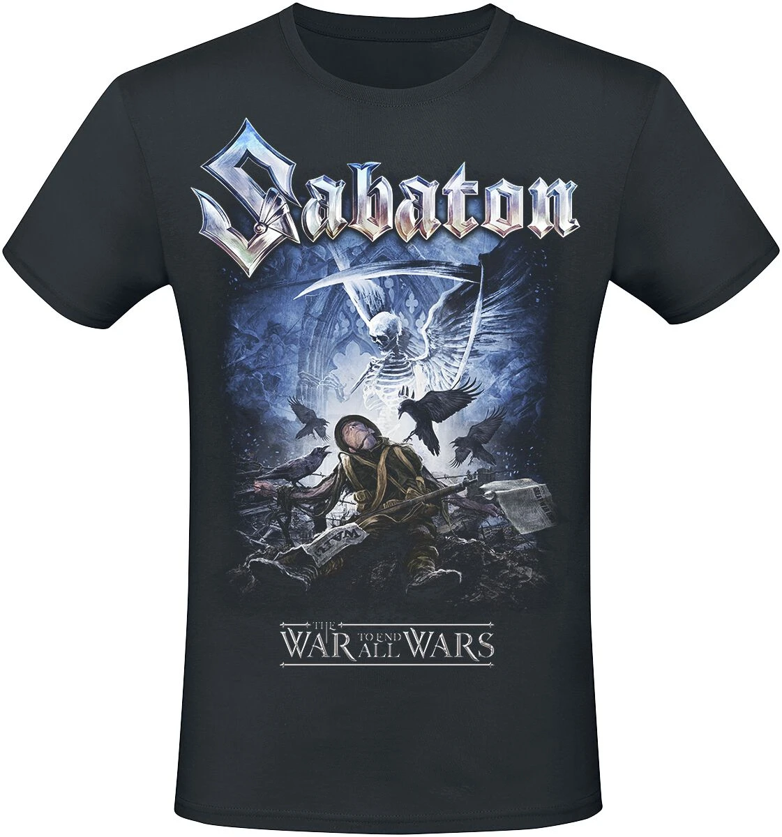 "The War To End All Wars" T-Shirt Black By Sabaton 3 "The War To End All Wars" T-Shirt Black By Sabaton