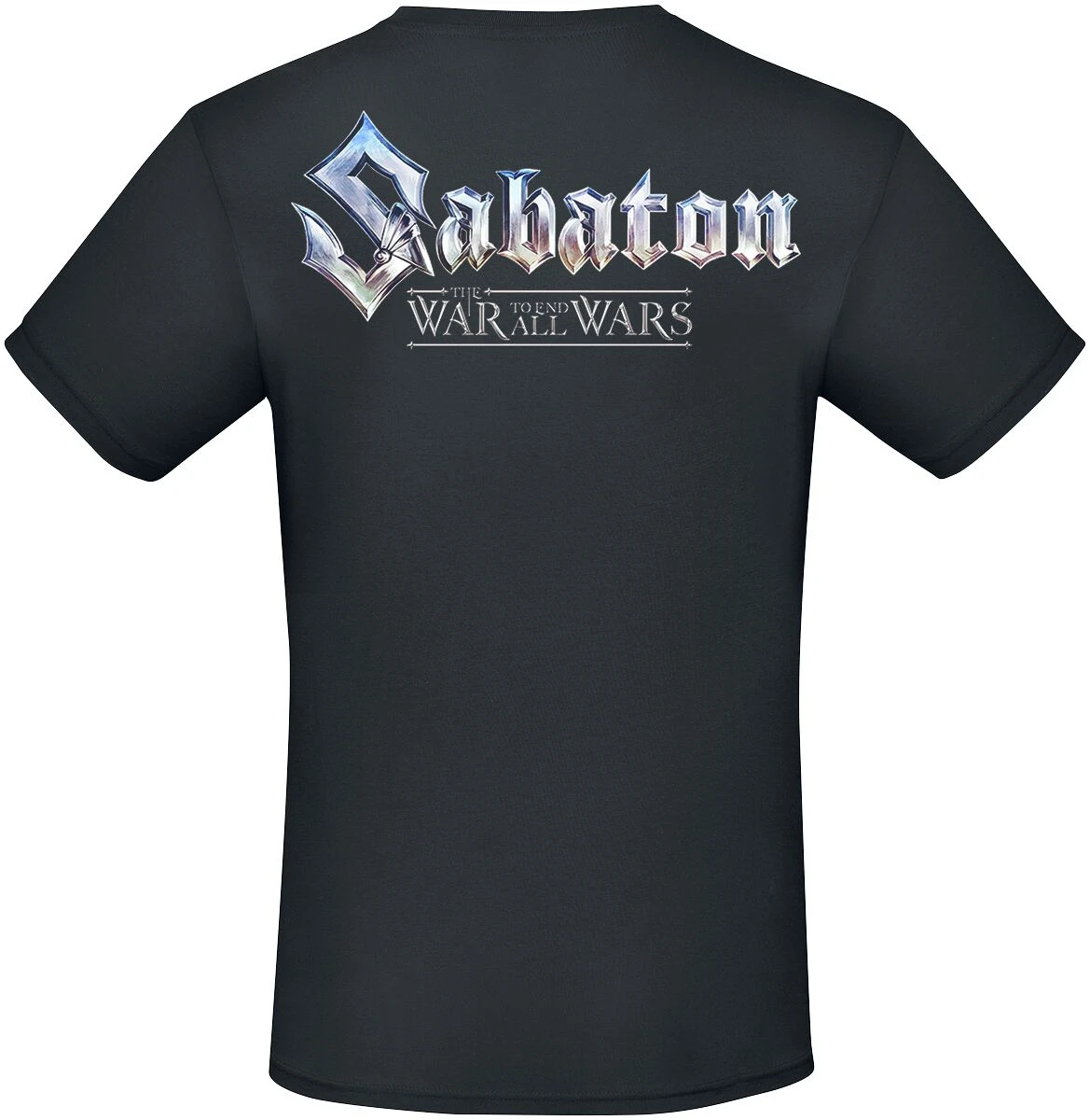 "The War To End All Wars" T-Shirt Black By Sabaton 4 "The War To End All Wars" T-Shirt Black By Sabaton - Image 2